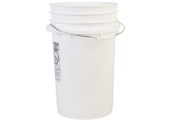 Premium 7 Gallon Bucket (White)-image